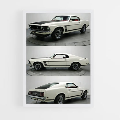 ap-mustang boss 302-1 cadre Blanc