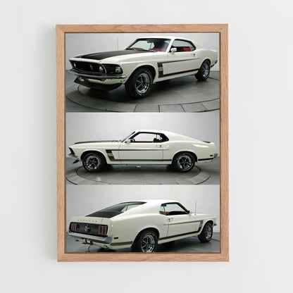 ap-mustang boss 302-1 cadre Bois clair