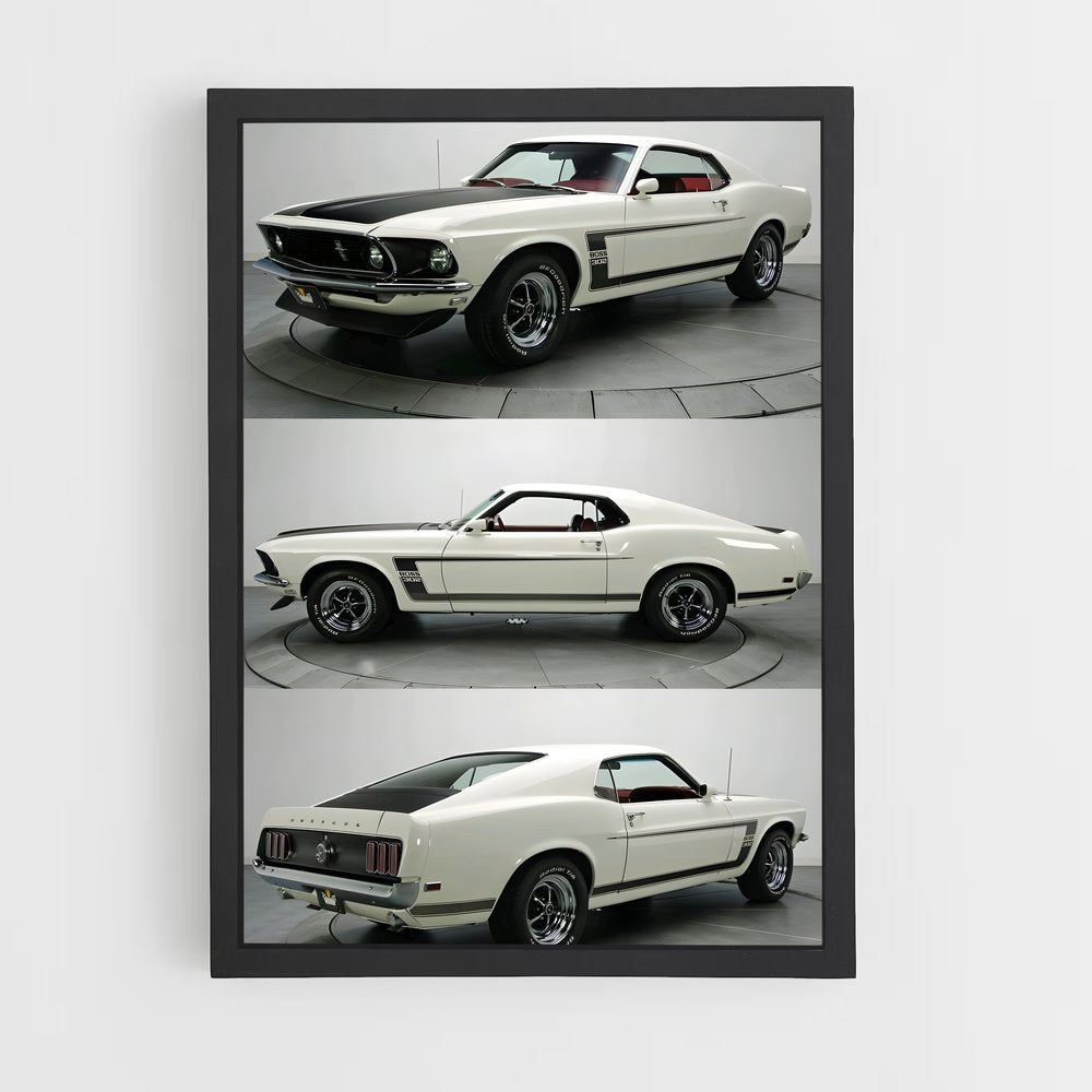 ap-mustang boss 302-1 cadre Noir