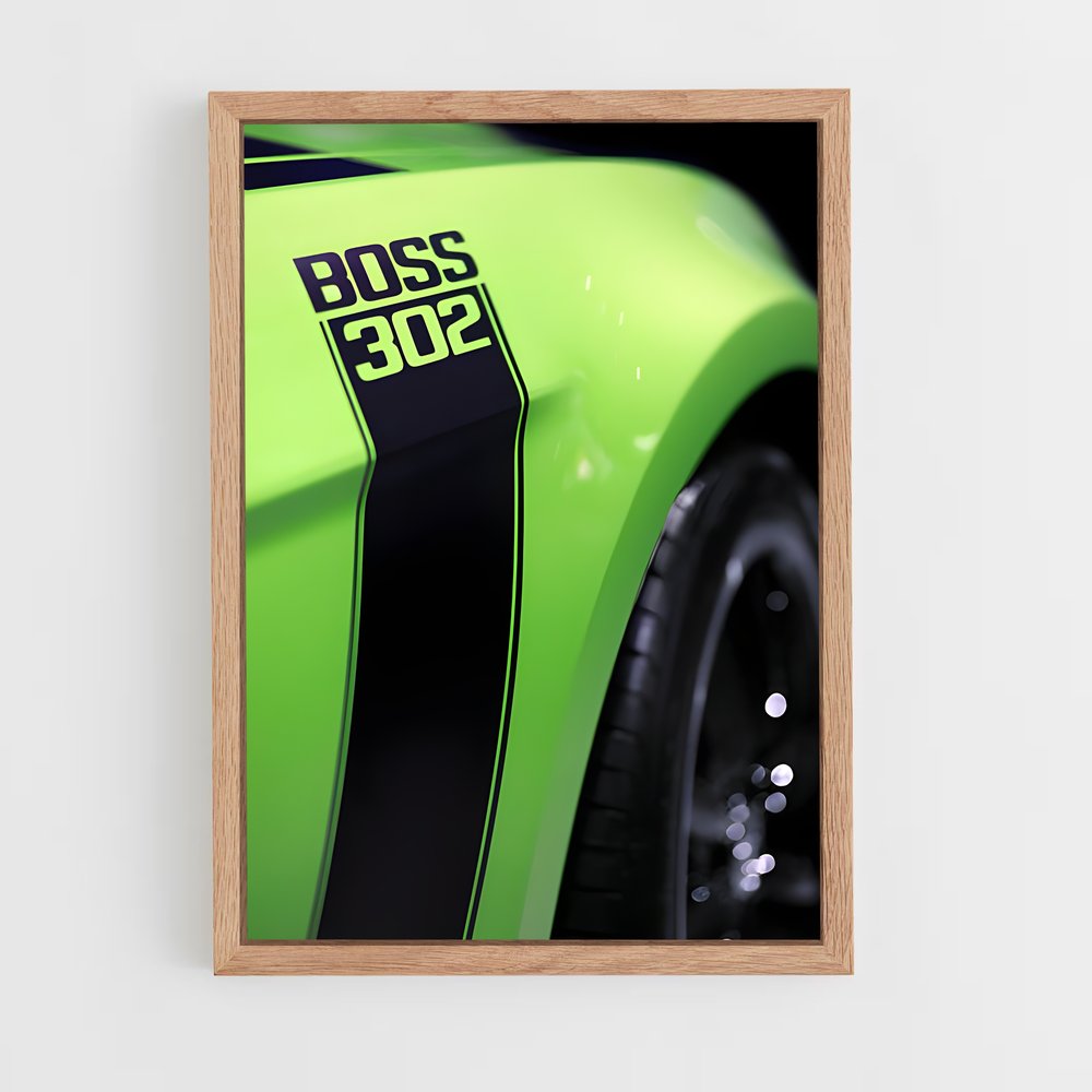 ap-mustang boss 302-3 cadre Bois clair