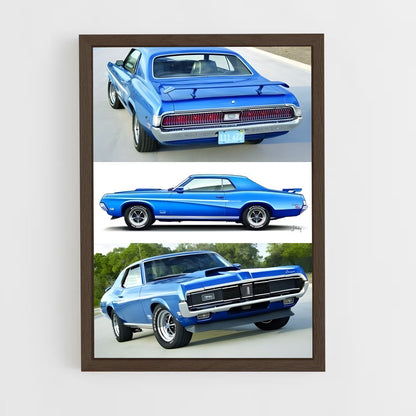 ap-mustang boss 302-4 cadre Bois foncé