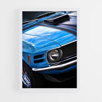 ap-mustang boss 302-5 cadre Blanc