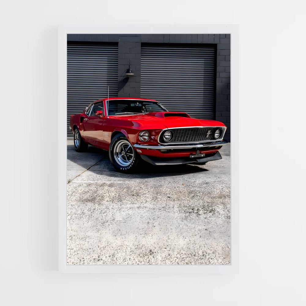 ap-mustang boss 429-1 cadre Blanc