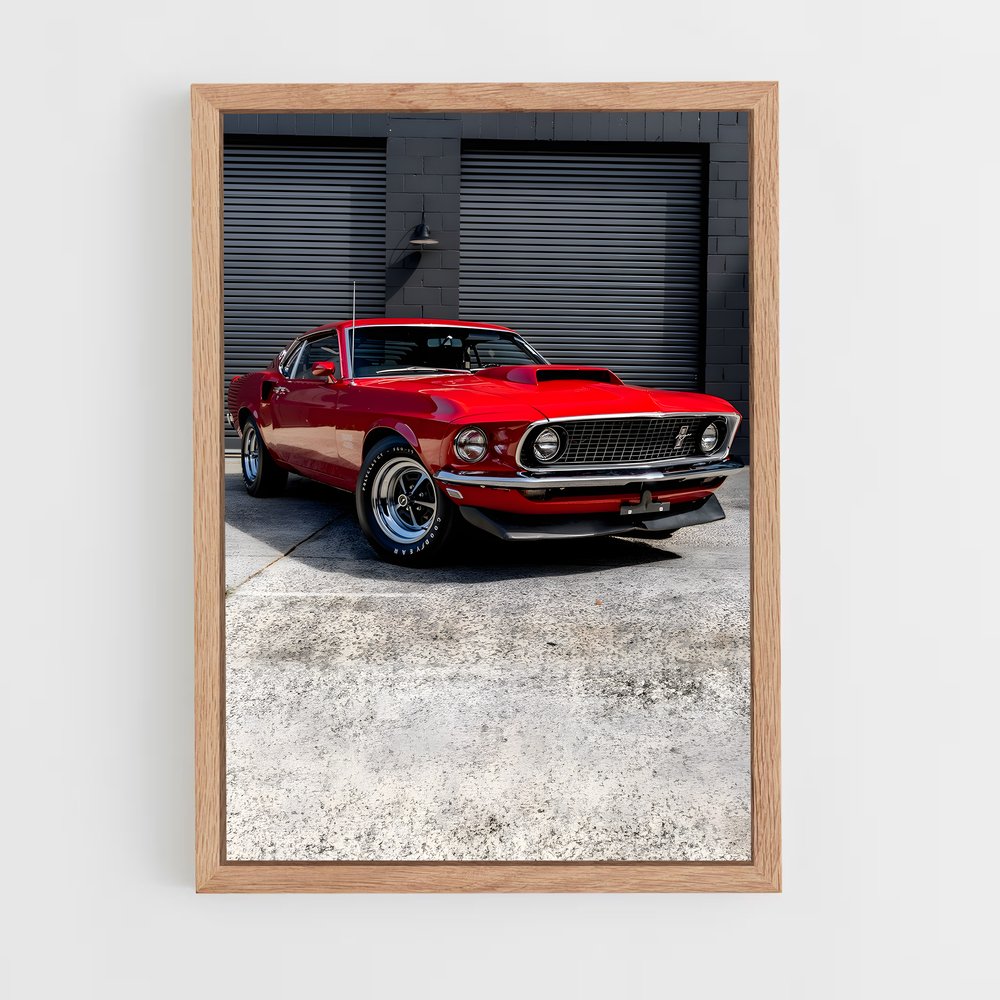 ap-mustang boss 429-1 cadre Bois clair