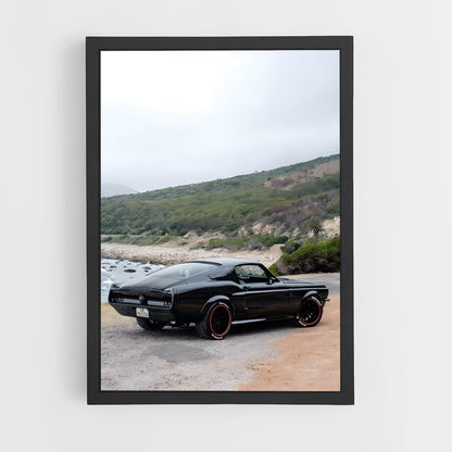 ap-mustang boss 429-3 cadre Noir