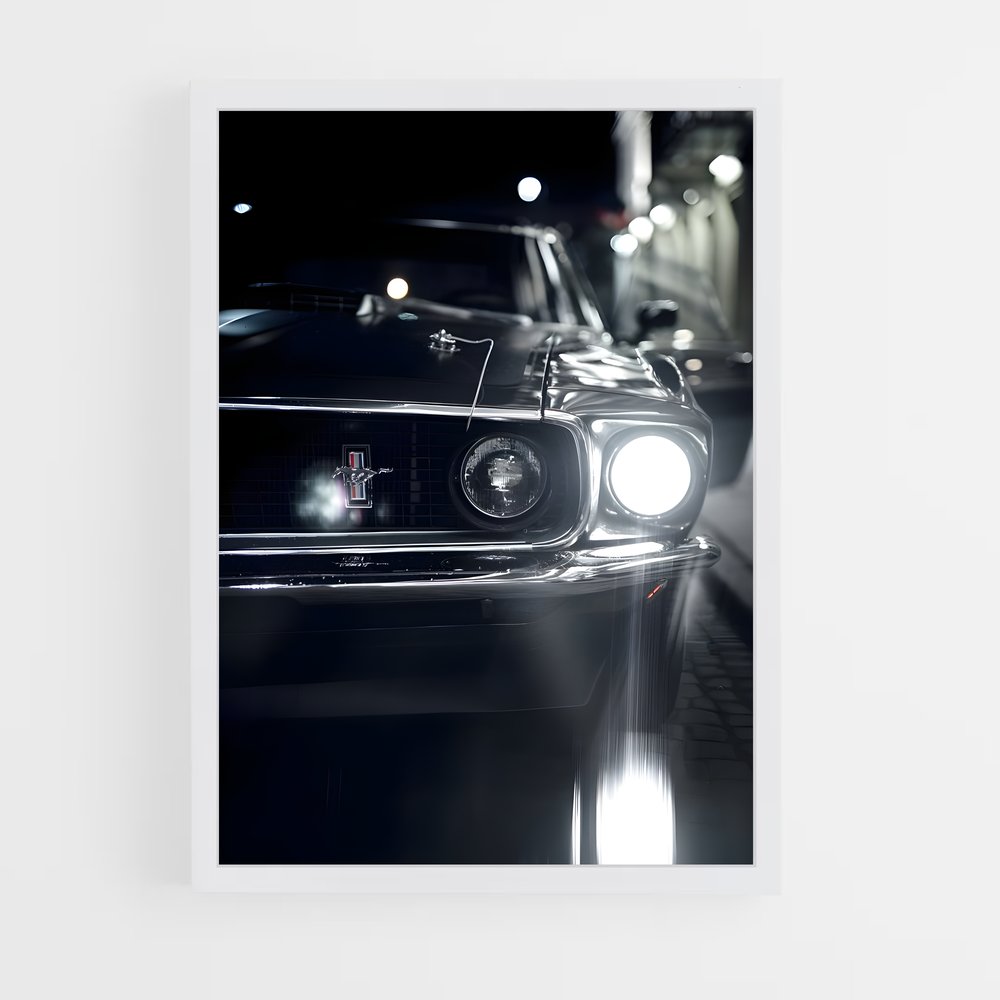 ap-mustang boss 429-4 cadre Blanc