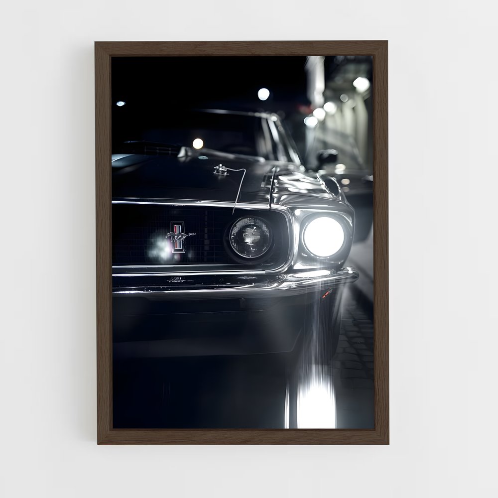 ap-mustang boss 429-4 cadre Bois foncé