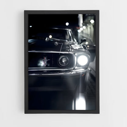 ap-mustang boss 429-4 cadre Noir