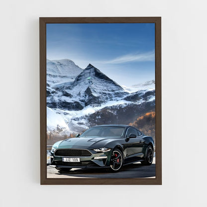 ap-mustang bullitt-1 cadre Bois foncé