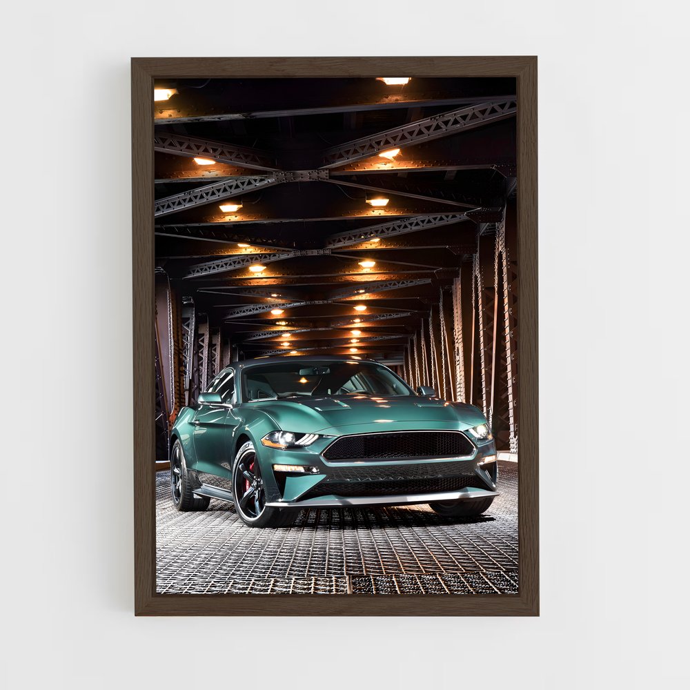 ap-mustang bullitt-4 cadre Bois foncé