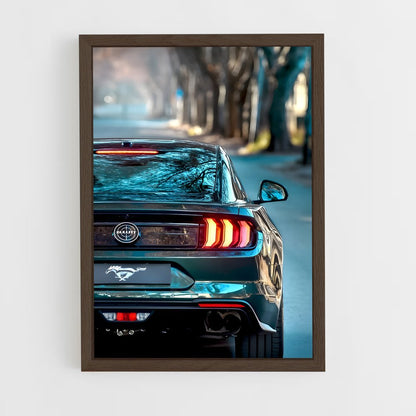 ap-mustang bullitt-5 cadre Bois foncé