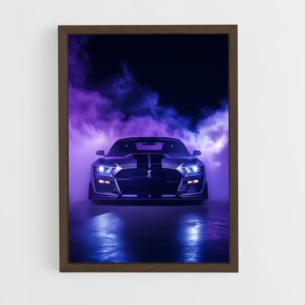 ap-mustang cobra-2 cadre Bois foncé