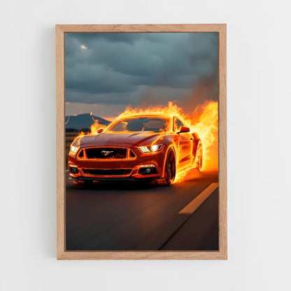 ap-mustang cobra-5 cadre Bois clair