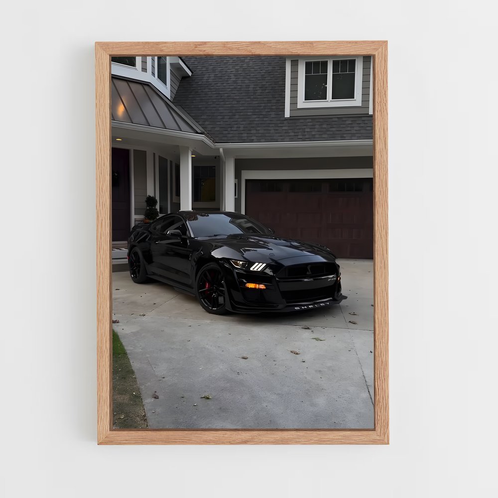 ap-mustang gt500-1 cadre Bois clair