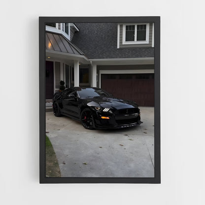 ap-mustang gt500-1 cadre Noir