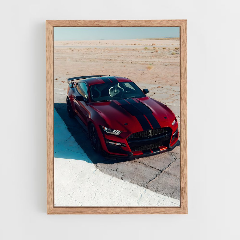 ap-mustang gt500-2 cadre Bois clair