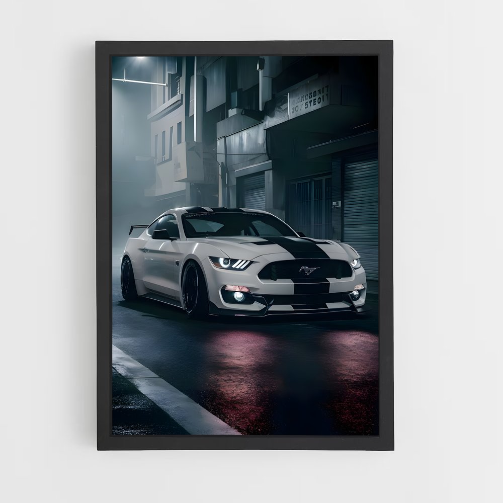 ap-mustang gt500-4 cadre Noir
