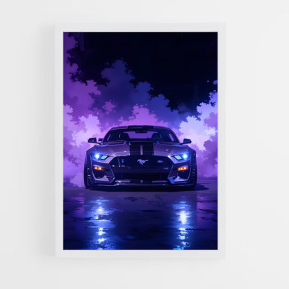 ap-mustang gt500-7 cadre Blanc