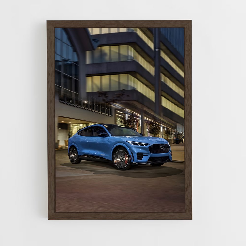 ap-mustang mach-e gt-4 cadre Bois foncé