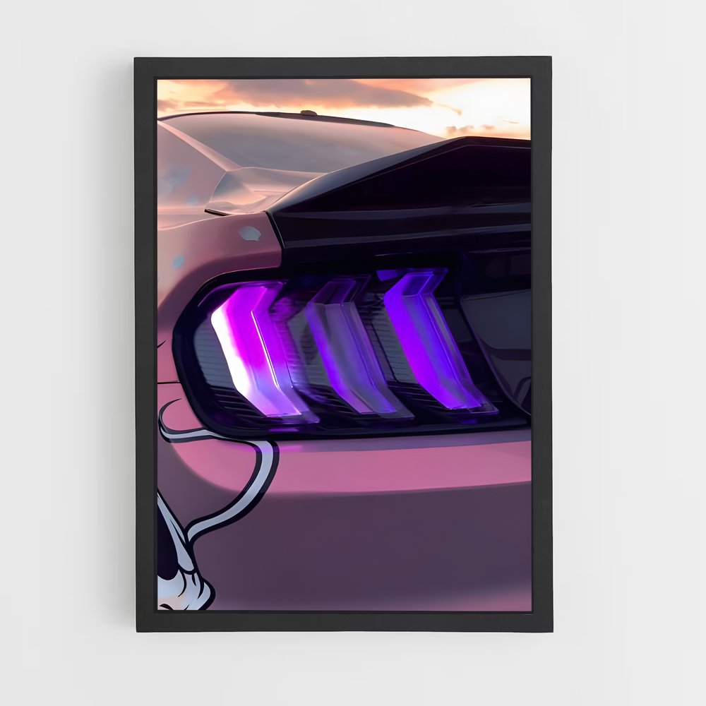 ap-mustang mach-e gt-5 cadre Noir