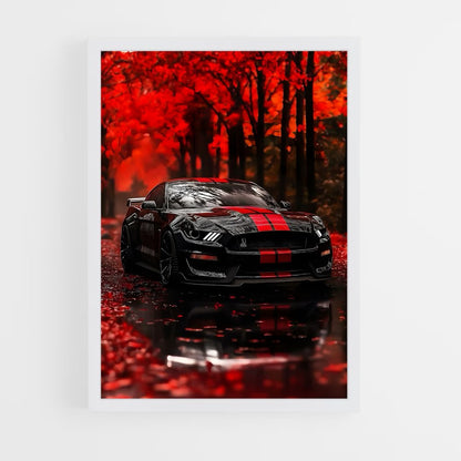 ap-mustang shelby-1 cadre Blanc