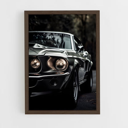 ap-mustang shelby-3 cadre Bois foncé