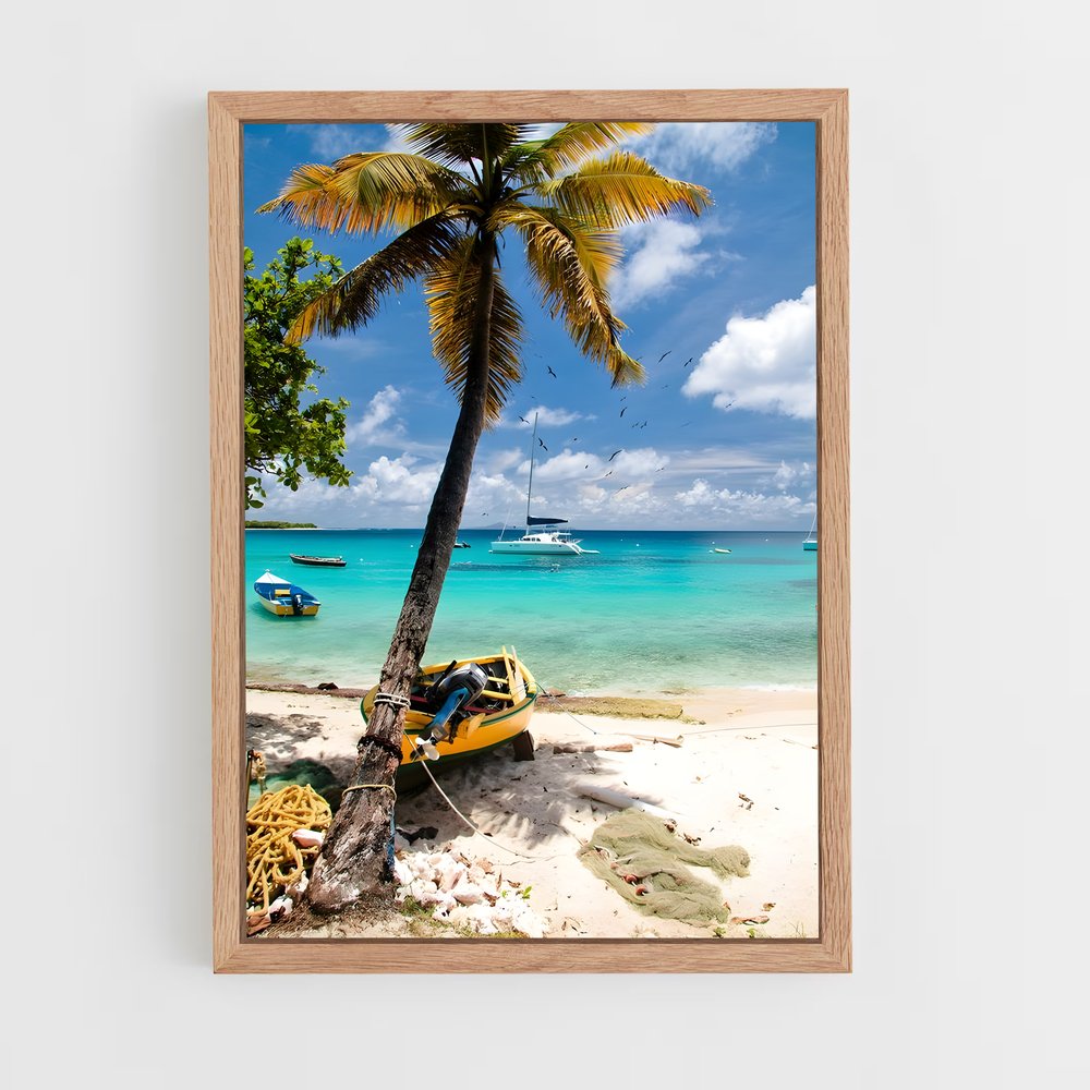 ap-mustique-1 cadre Bois clair