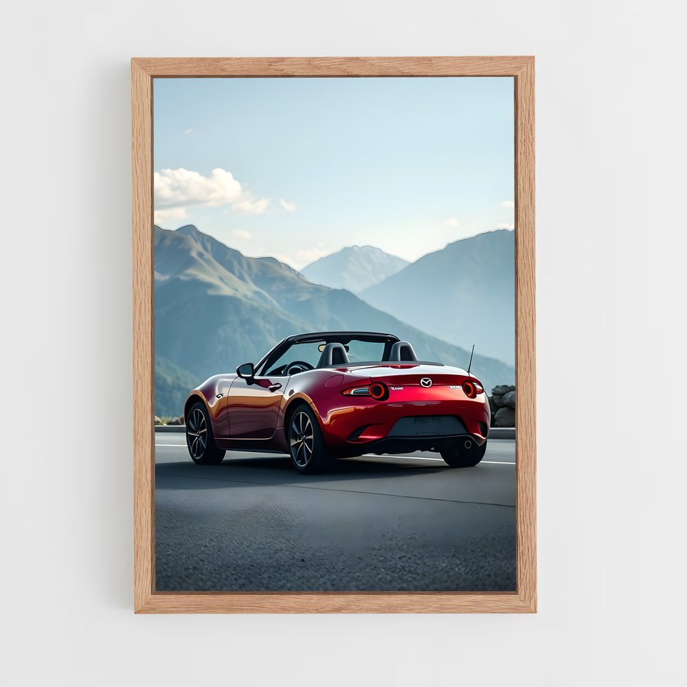 ap-mx-5 miata-1 cadre Bois clair