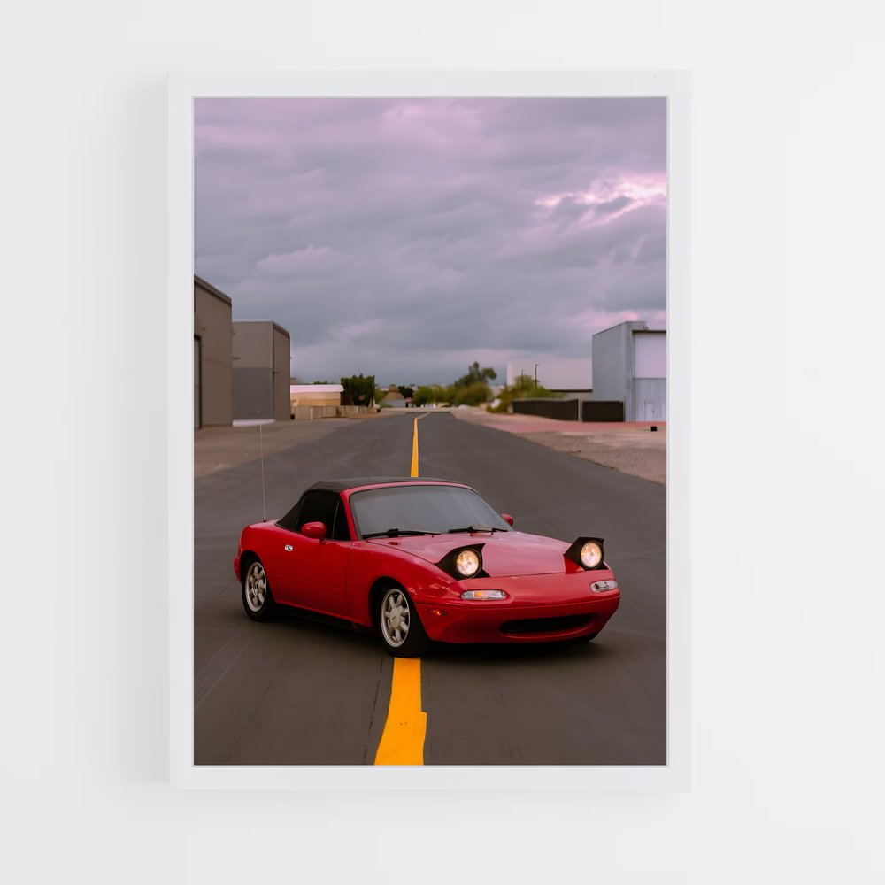 ap-mx-5 miata-2 cadre Blanc