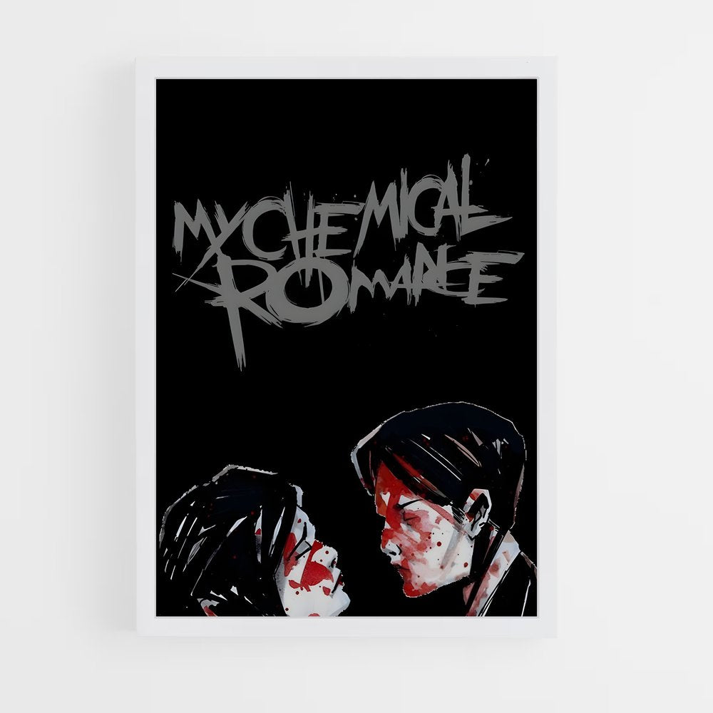 ap-my chemical romance-3 cadre Blanc