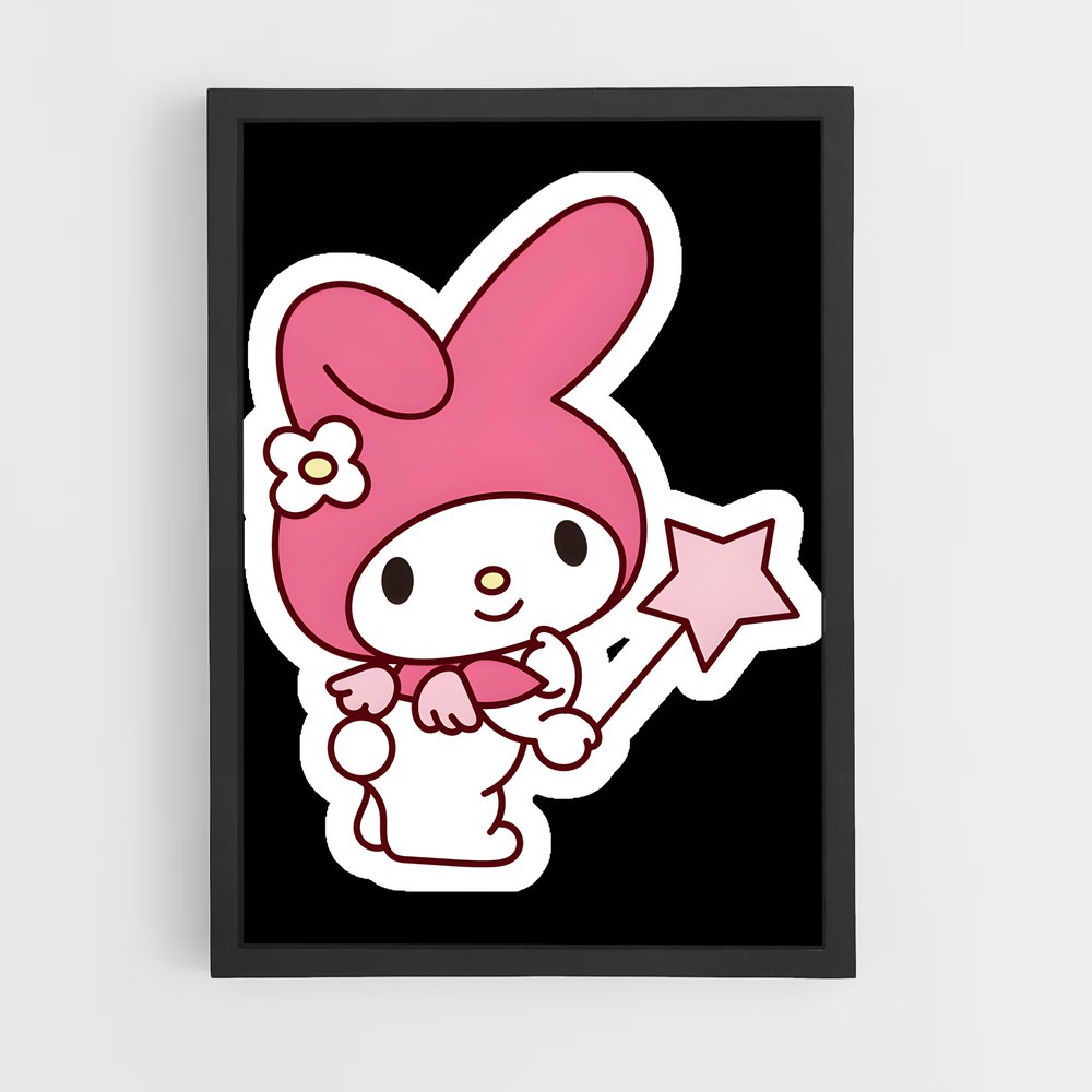 ap-my melody-6 cadre Noir