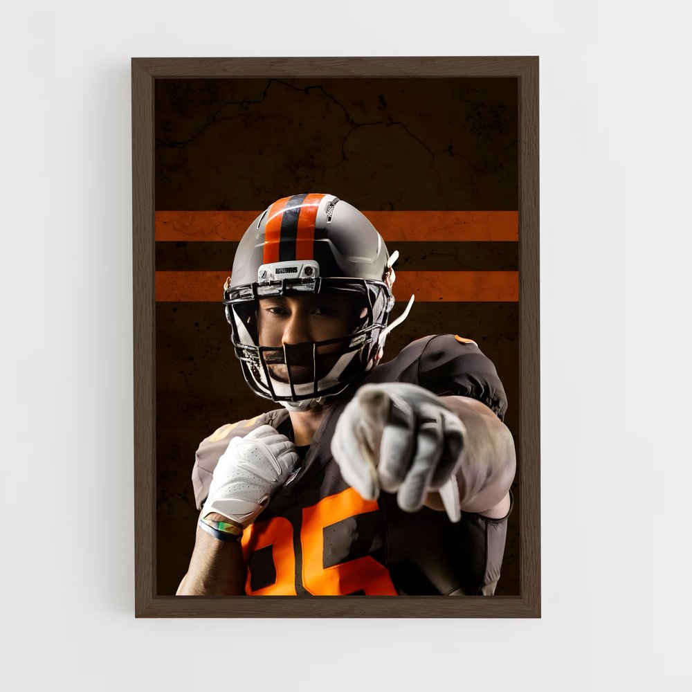 ap-myles garrett-4 cadre Bois foncé
