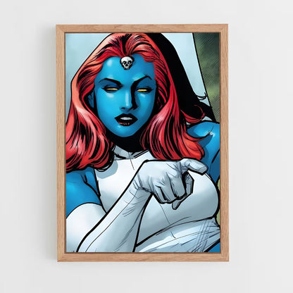 ap-mystique x-men-1 cadre Bois clair