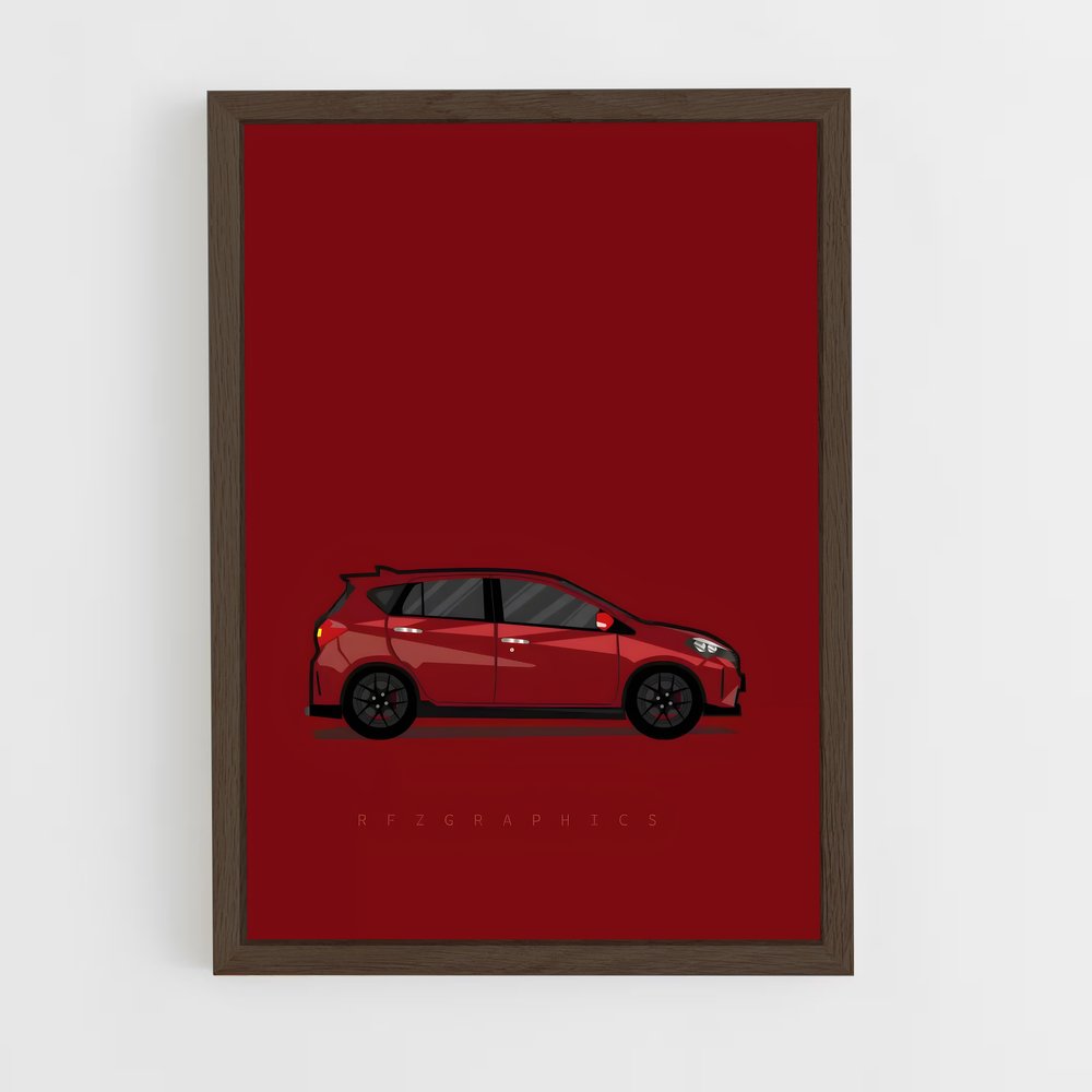 ap-myvi-1 cadre Bois foncé