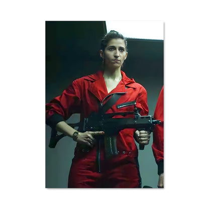 Poster Uniforme Rouge