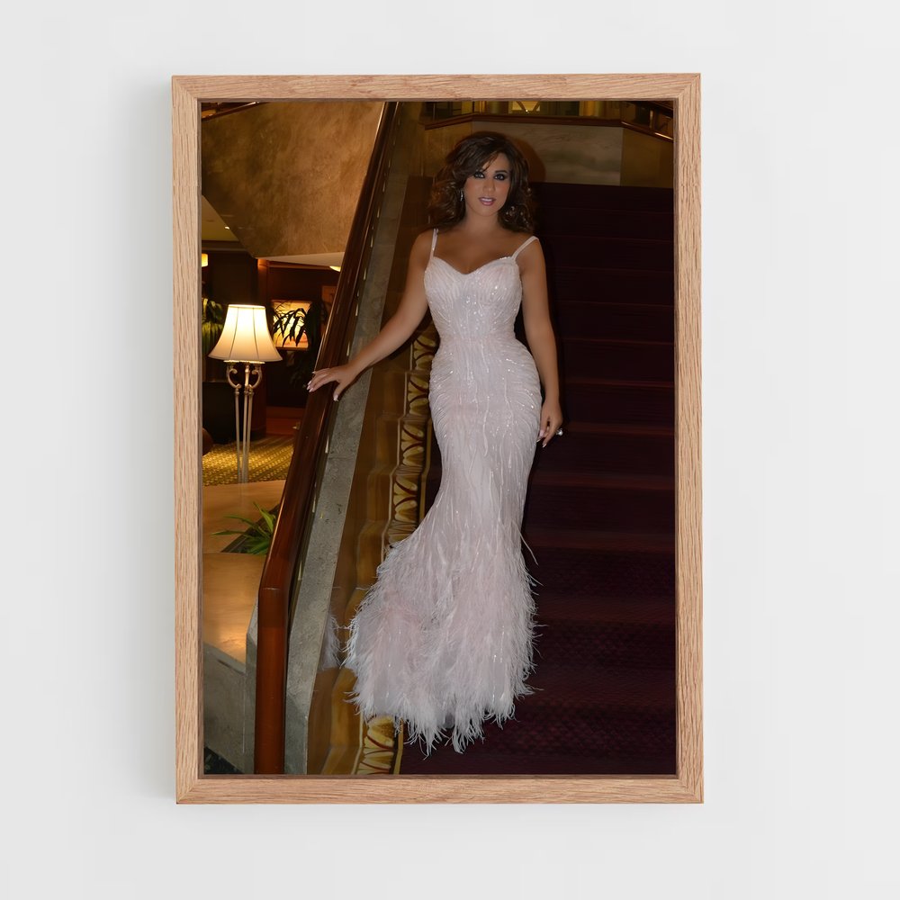 ap-najwa karam-11 cadre Bois clair