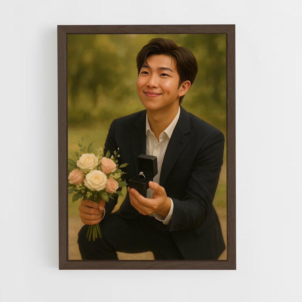ap-namjoo-10 cadre Bois foncé