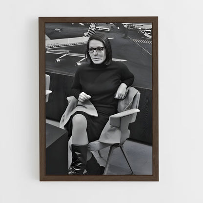 ap-nana mouskouri-7 cadre Bois foncé
