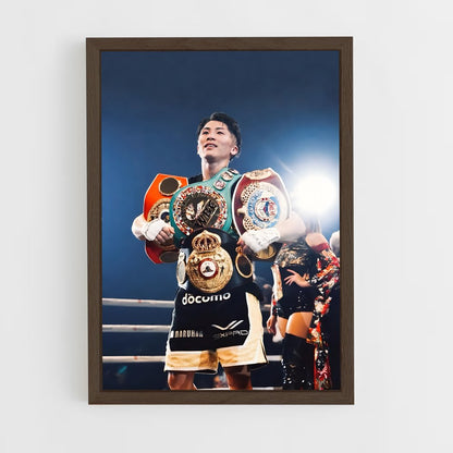 ap-naoya inoue-2 cadre Bois foncé