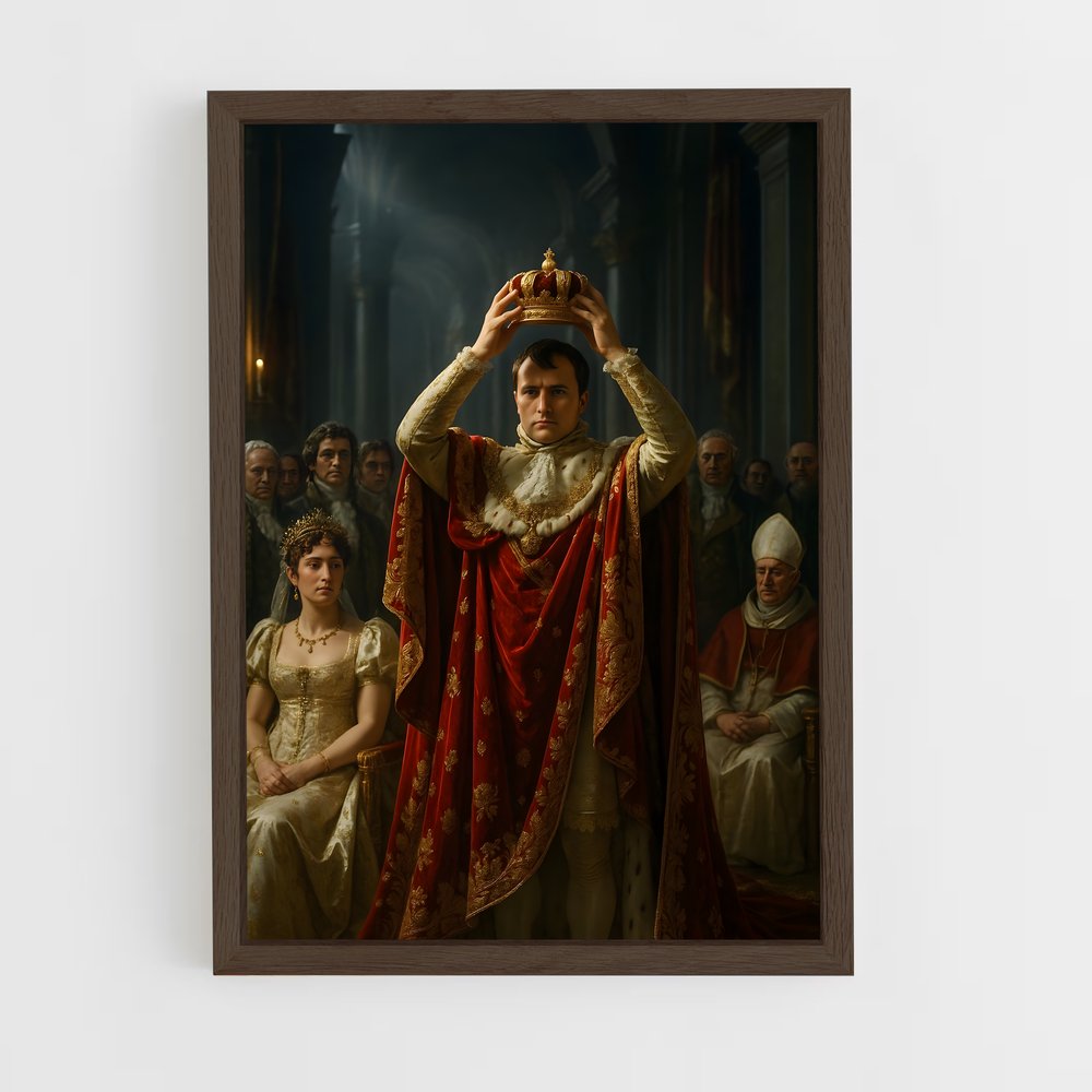 ap-napoleon-7 cadre Bois foncé