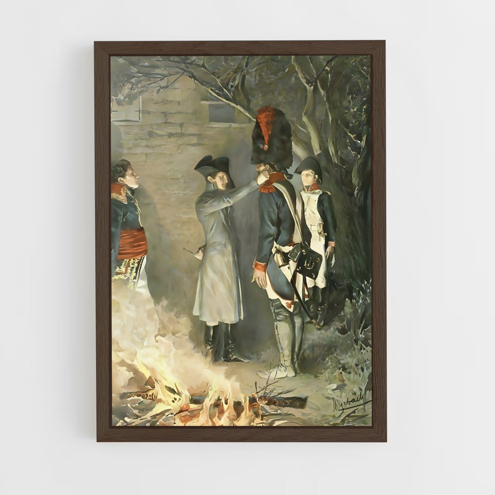 ap-napoleonic wars-3 cadre Bois foncé