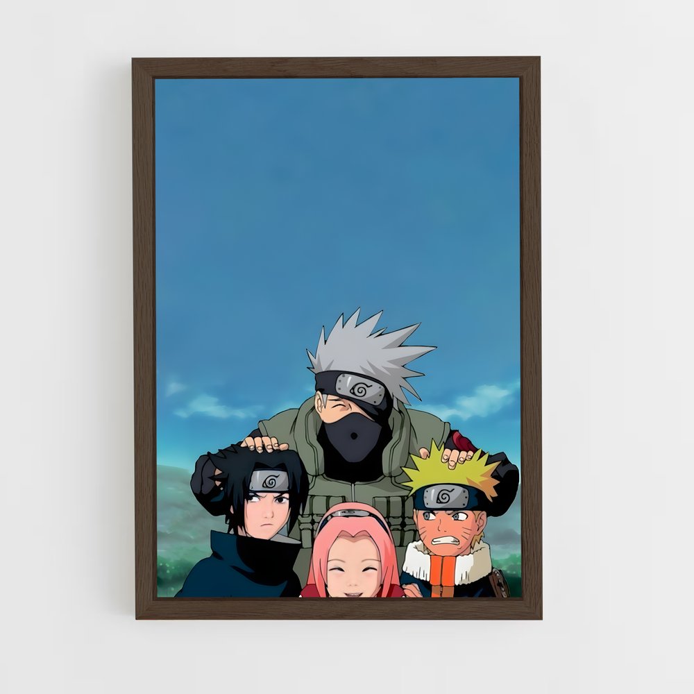 ap-naruto-3 cadre Bois foncé