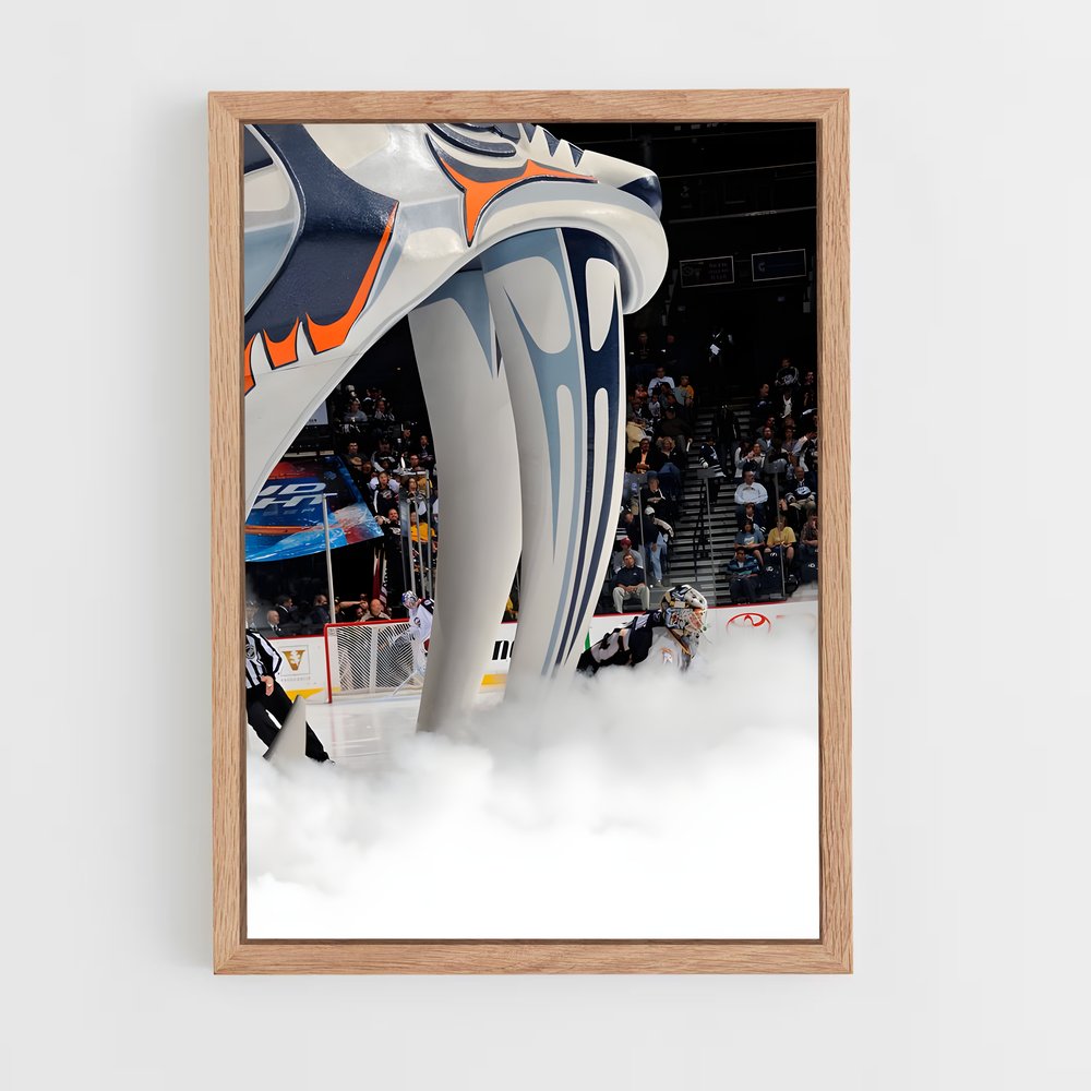 ap-nashville predators-2 cadre Bois clair