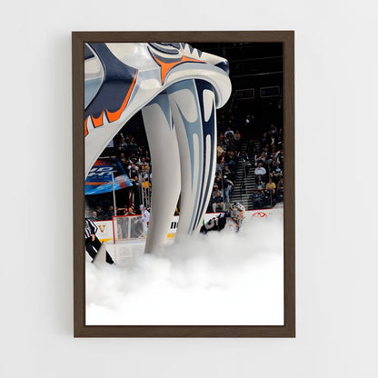 ap-nashville predators-2 cadre Bois foncé