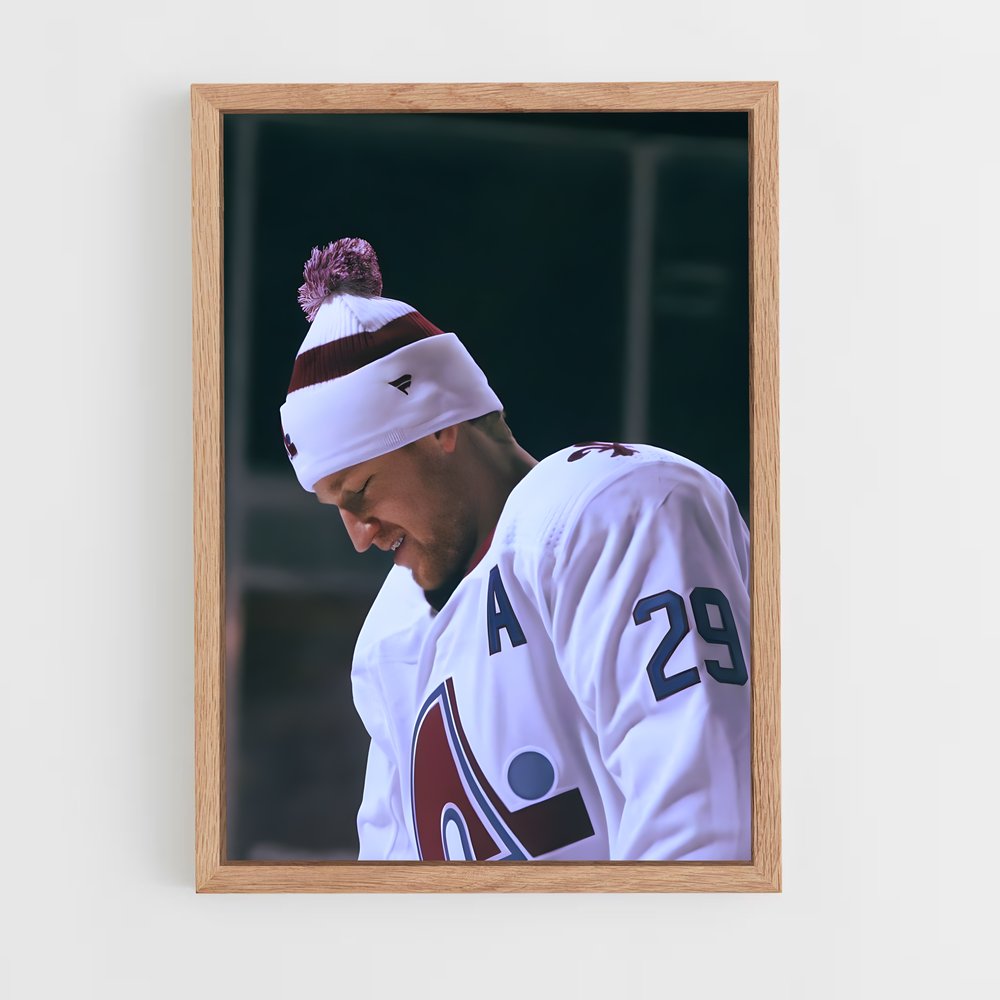 ap-nathan mackinnon-2 cadre Bois clair