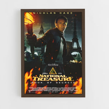 ap-national treasure-1 cadre Bois foncé