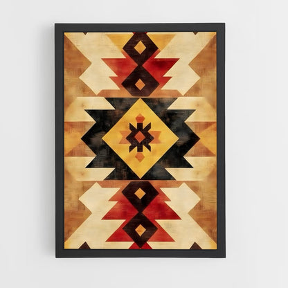 ap-native american patterns-1 cadre Noir