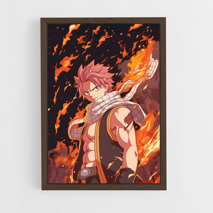 ap-natsu dragneel-1 cadre Bois foncé