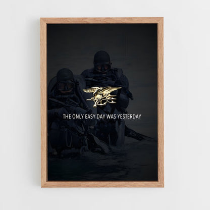 ap-navy seal-6 cadre Bois clair