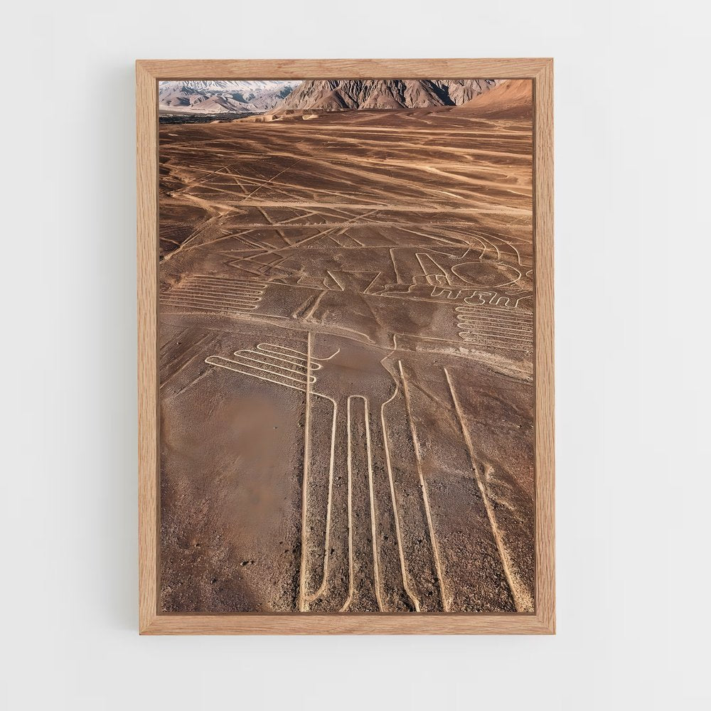 ap-nazca lines-6 cadre Bois clair